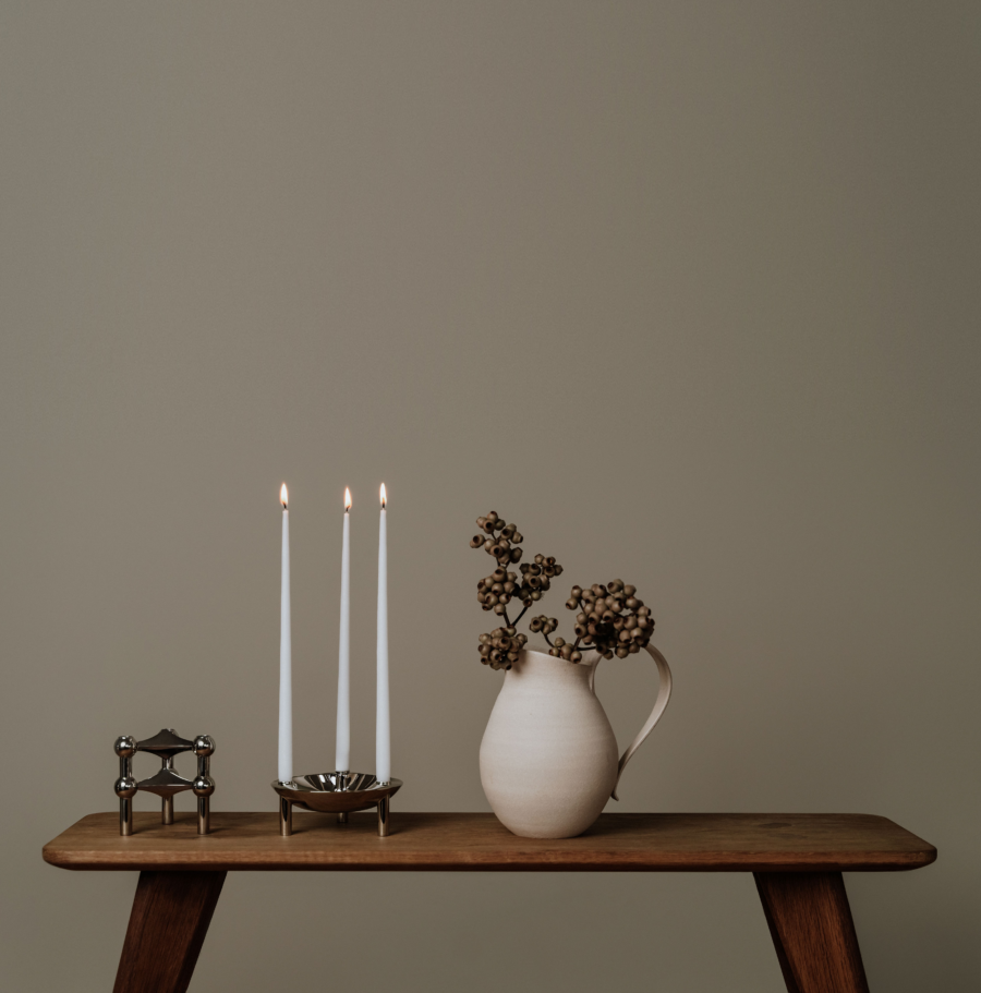 STOFF Nagel Taper Candle by Ester & Erik