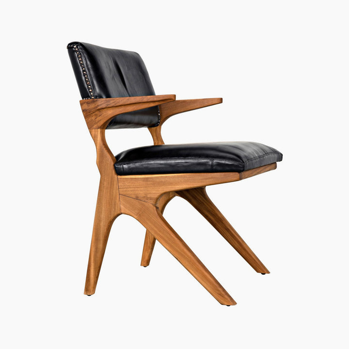 Sydney Chair, Teak with Leather