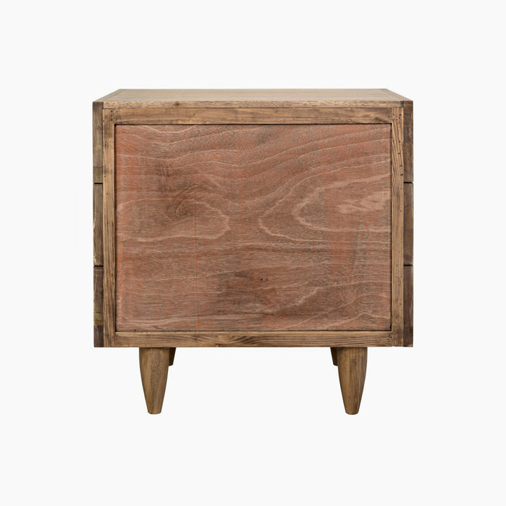 Eva 32" Side Table, Washed Walnut