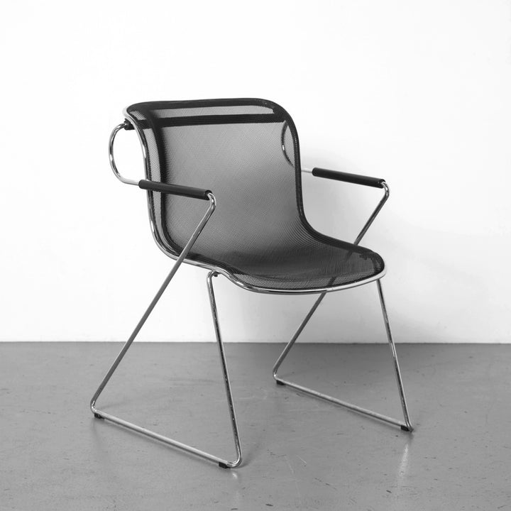 Penelope Armchair, Black - Open Box