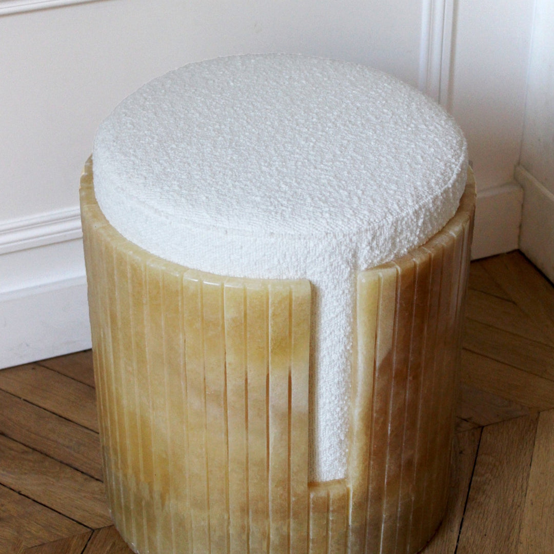 Honey Onyx Dolce Stool