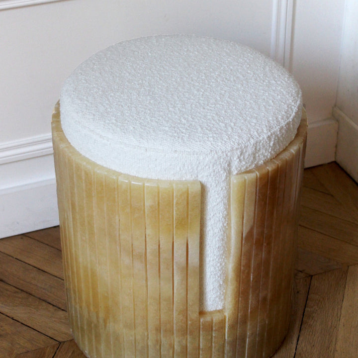 Honey Onyx Dolce Stool