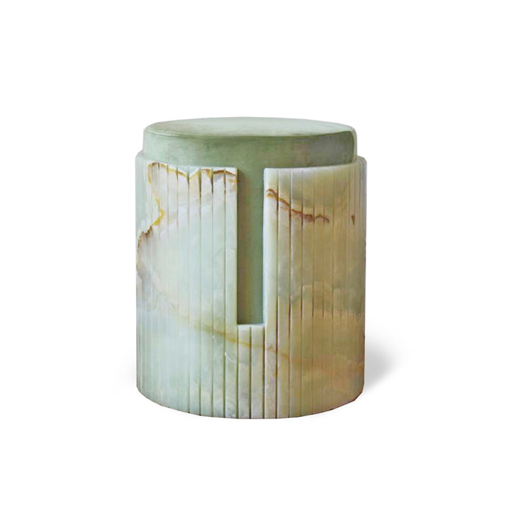 Green Onyx Dolce Stool