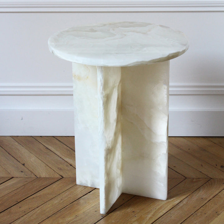 Rosie White Onyx Table