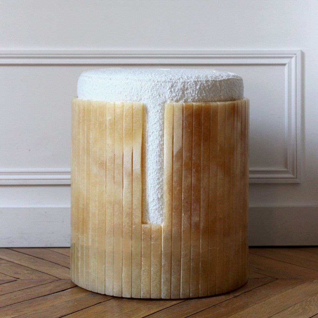 Honey Onyx Dolce Stool